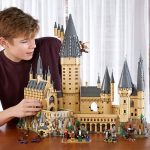 LEGO Harry Potter Hogwarts Castle 71043 Building Set - Model Kit with Minifigures, Featuring Wand, Boats, and Spider Figure, Gryffindor and Hufflepuff Accessories, Collectible for Adults and Teens