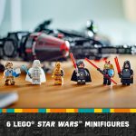 LEGO Star Wars The Dark Falcon Buildable Starship, Star Wars Toy Vehicle Set for Boys and Girls, Collectible Millenium Falcon Toy with 6 Minifigures, Birthday Gift for Kids or Any Fan, 75389